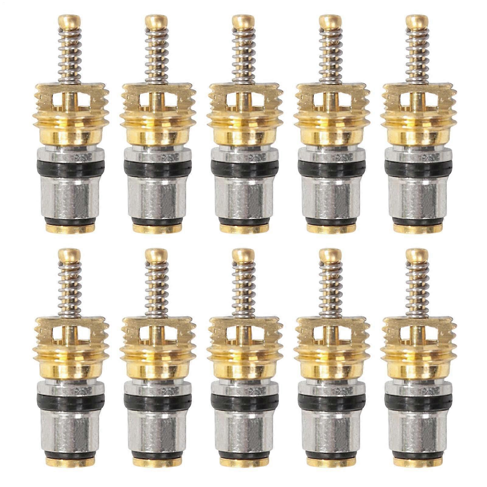 AC Valve Core 10Pack for Automotive and HVAC Systems, Pressure  Kit for Car RV Air Conditioning