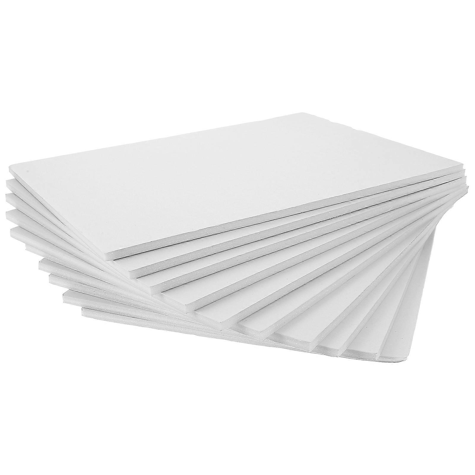 10Pcs Foam Boards Large Foam Board Blank Foam Boards Foam Projects Board Foam Poster Boards