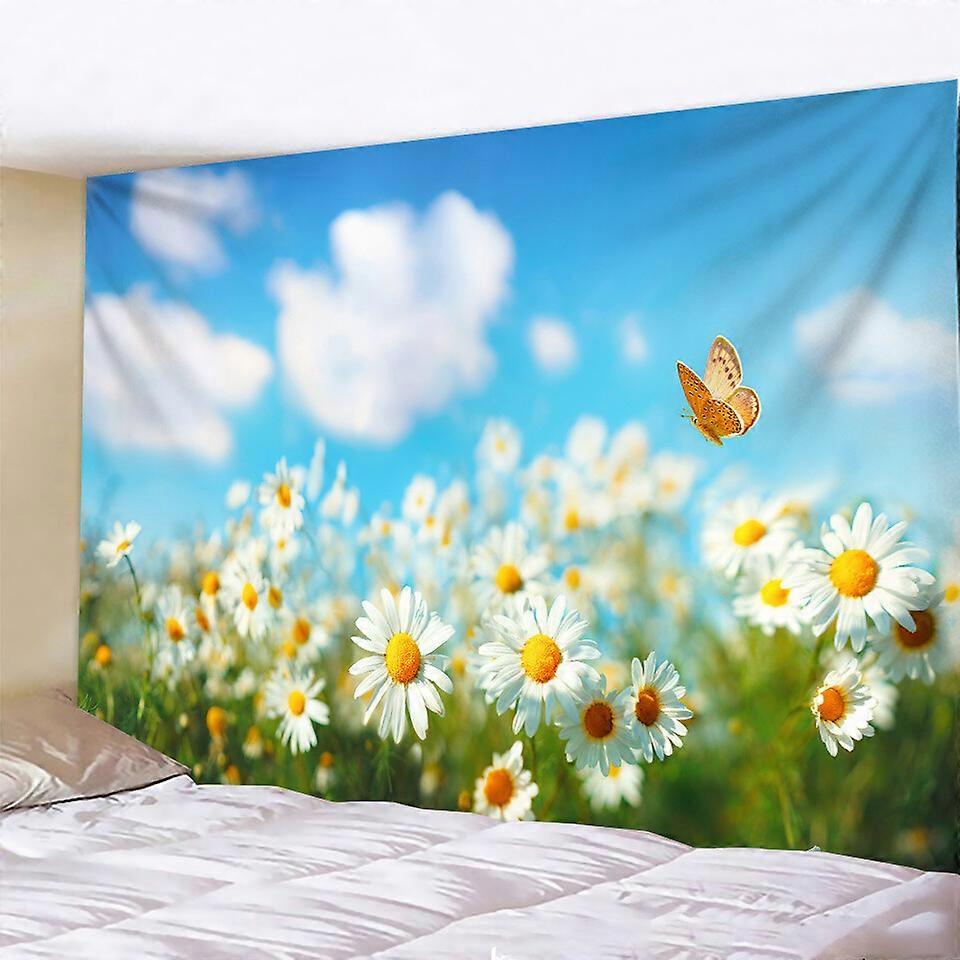3D Large Sunflower Rose Tapestry Wall Hanging Bedspread Throw Blanket Background