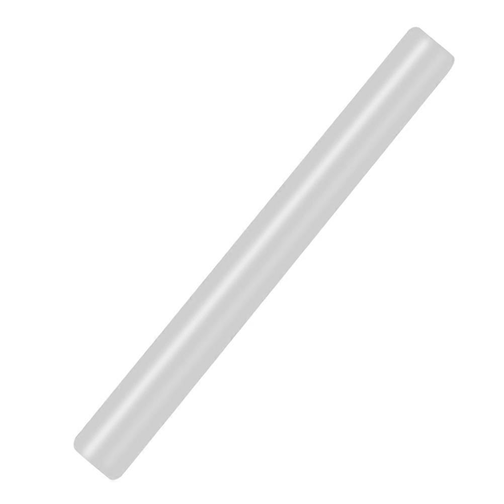 Plastic Nonstick Rolling Pin for Cocktail Muddler Kitchen Tool Cooking Baking White 1Pack
