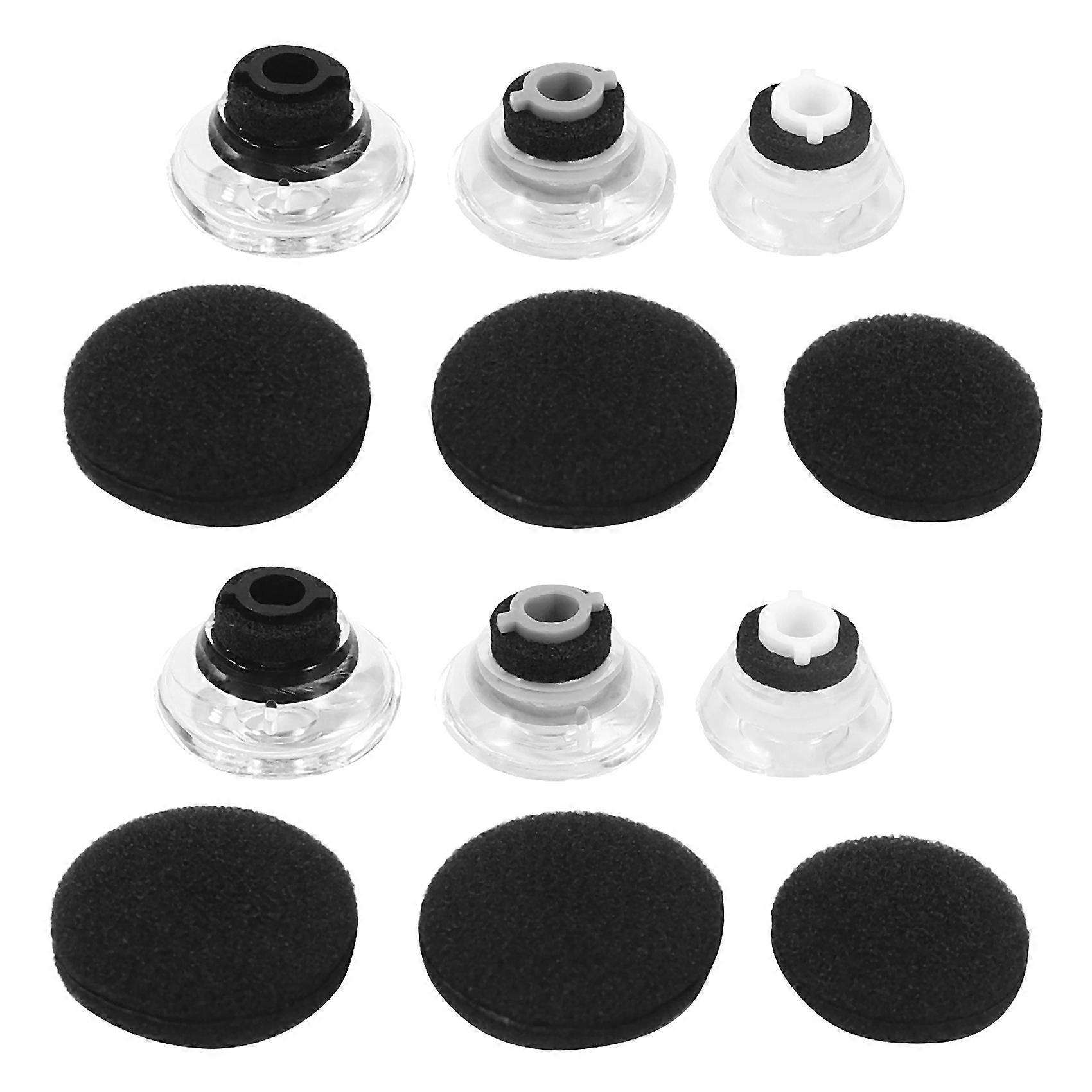 6-Piece Large, Medium and Small Replacement Earplug Gels for Legend Eartip Kit