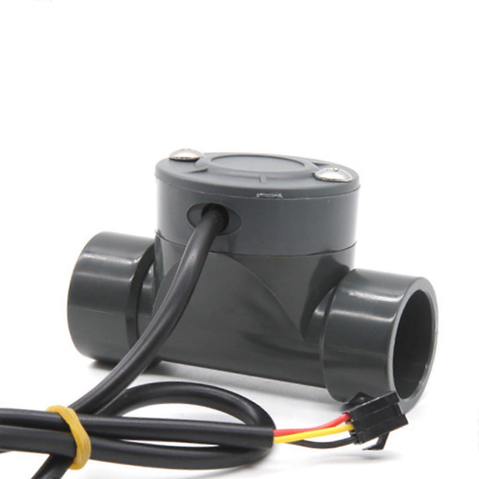 DN20 Male Thread Brass Water Flow Sensor Switches Hall Effect Liquid Flowmeter Fluidmeter Counter 10-150L/min Multicolor