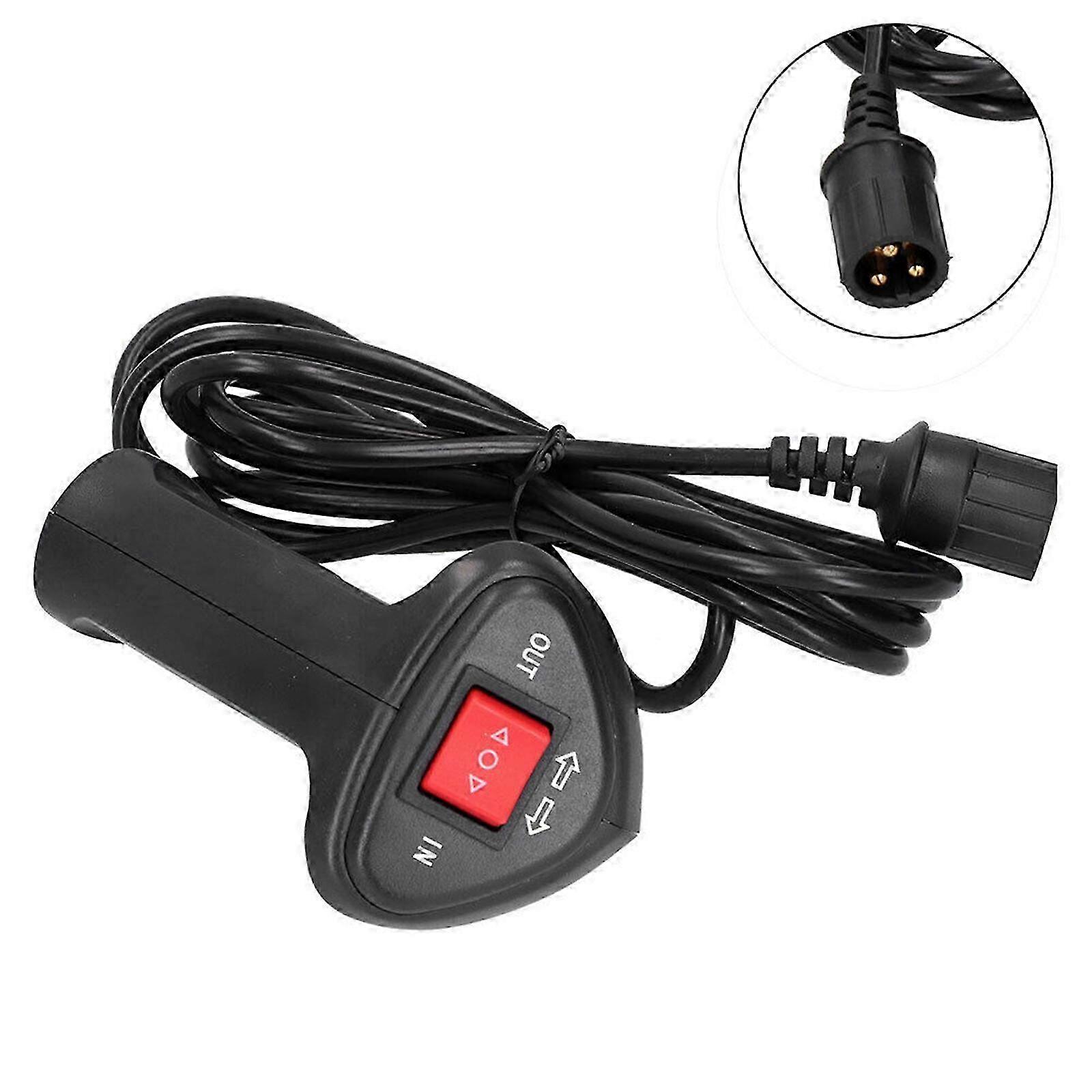 Universal Electric Winch Remote With 9.2ft Cable Control Winch Remote Control
