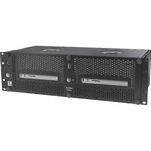 RackMac Studio - SONNET - Black case - Rack-mountable - Storage space - Elegant design