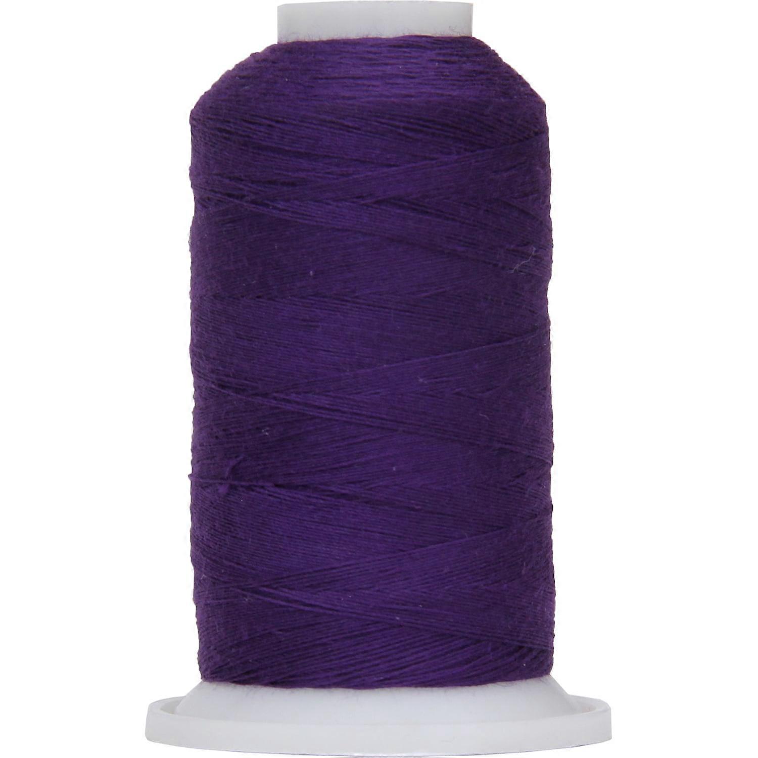 Polyester All-Purpose Sewing Thread by Threadart - 600m - 50S/3 - Deep Purple