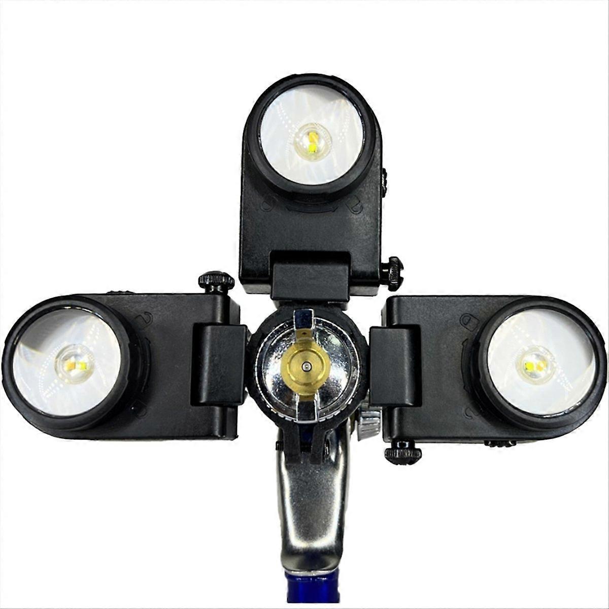 USB Rechargeable Auxiliary Searchlight Spraylighting Tool C