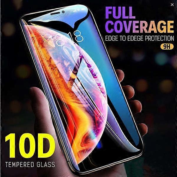 10D Tempered Glass for compatible with iPhone X,XS,XR,XS Max,11,11Pro,11 Pro Max For compatible with iPhone XR