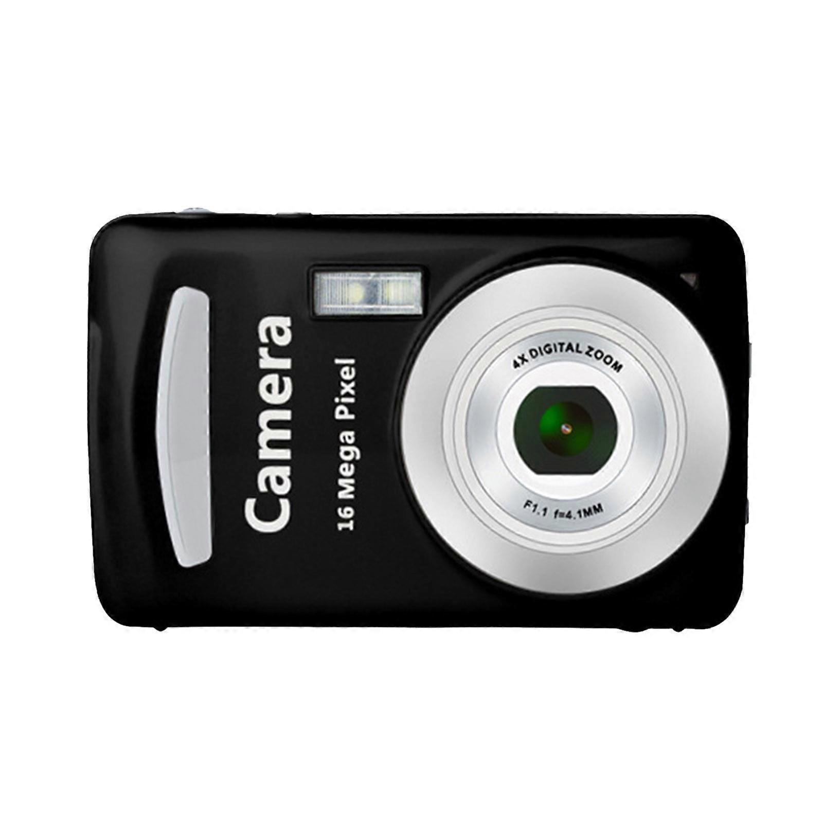 EGYMEN 2.4" HD Screen 16MP Digital Camera with Anti-Shake, Face Detection, 8X Zoom, 1280P Video, 2.7" TFT LCD, External Memory