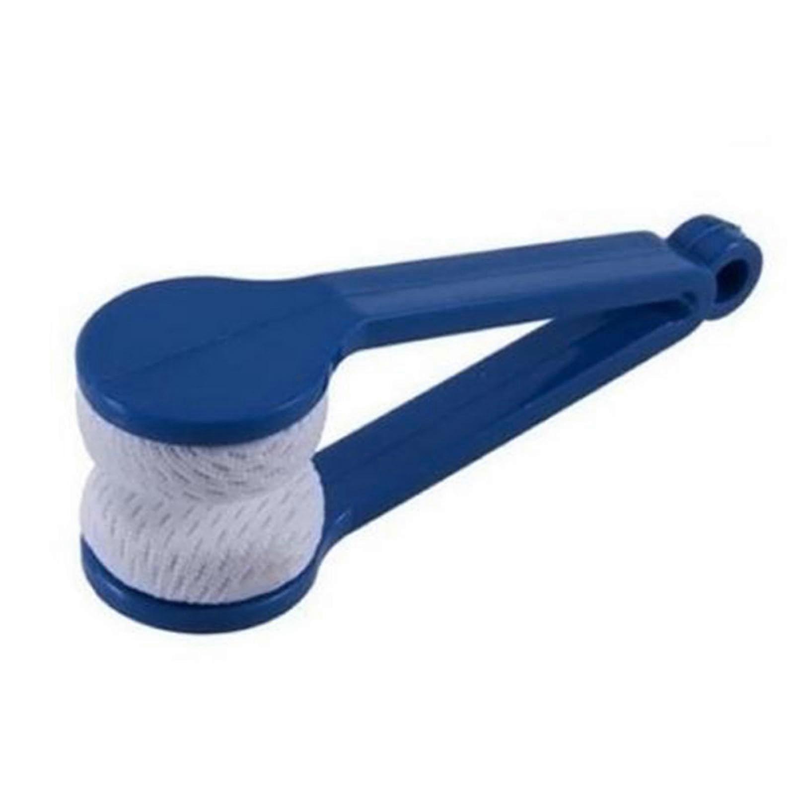 Eyeglass Cleaning Tool with Microfiber Brush for Glasses and Sunglasses, Compact Reusable Design