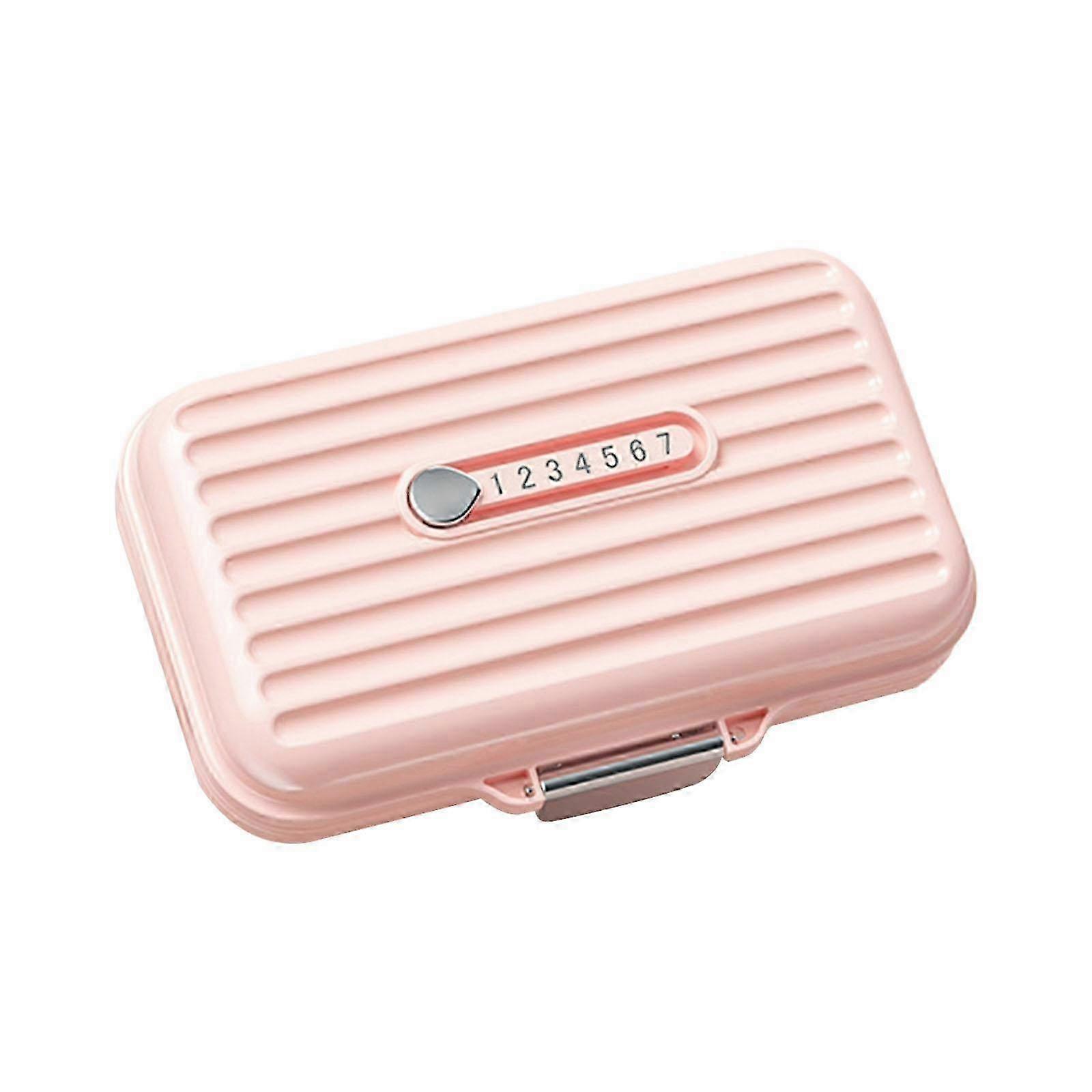 Weekly Pill Organizer Waterproof with Divider Easy to Open Protection Container