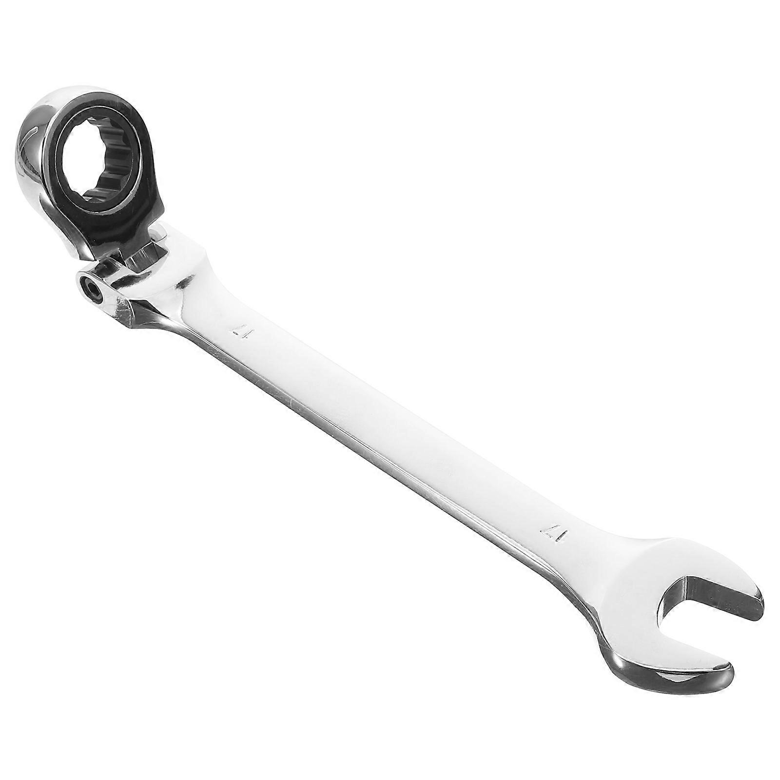 Ratcheting Wrench Tool Combination Spanner for Reparation Use 17Mm