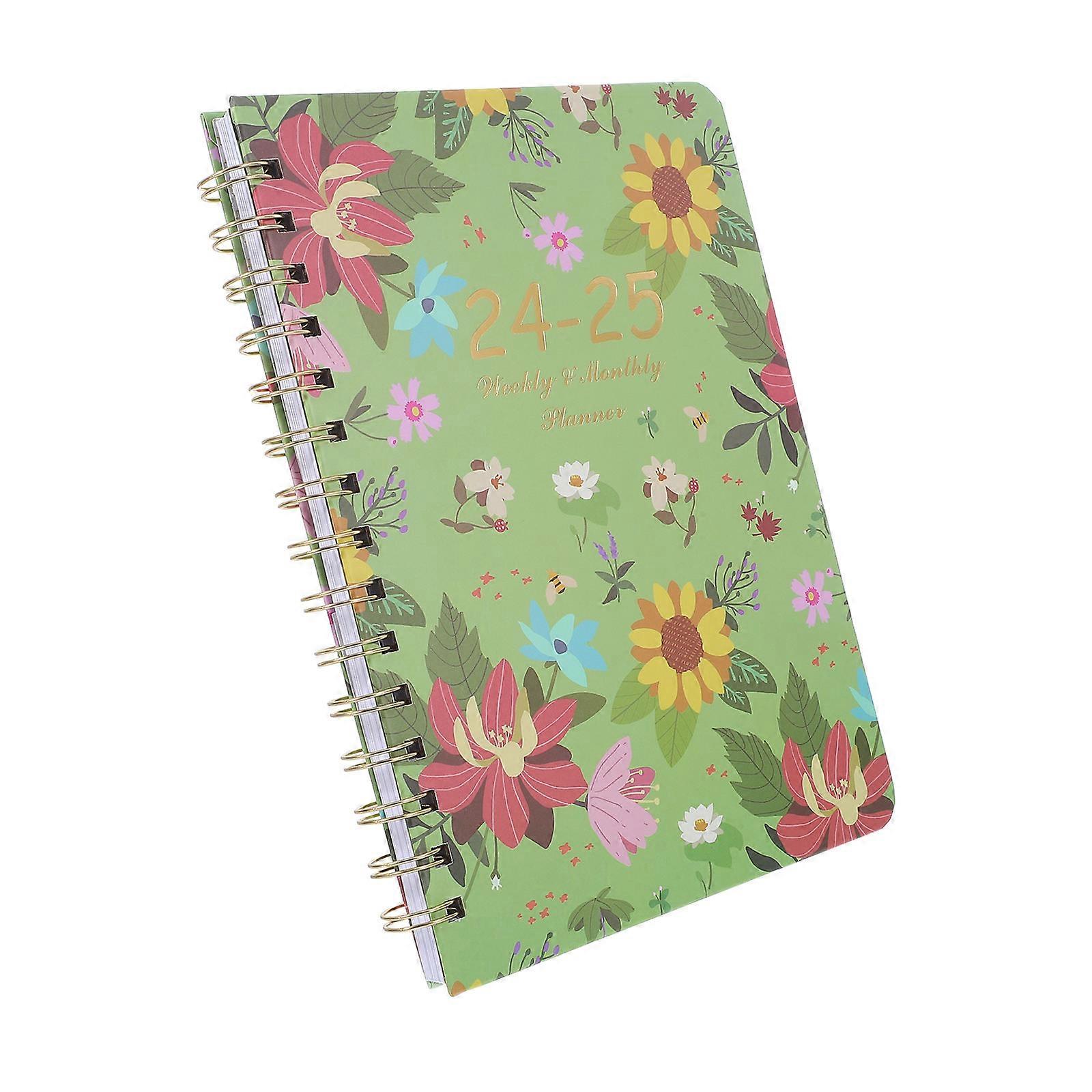 Academic Planner Weekly Monthly Planner for Writing Use 2024-2025 Schedule Notebook