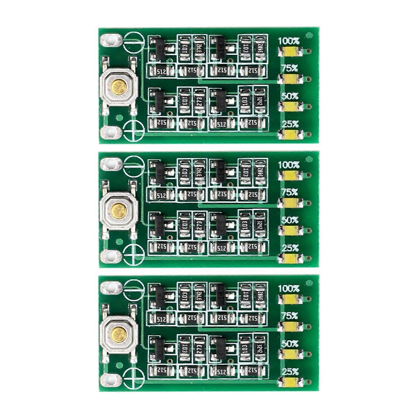 3X 3S 11.1V 12V 12.6V Lithium Battery Capacity Indicator Module Lipo Li-Ion Power Level Display Board 3 Series 9-26V