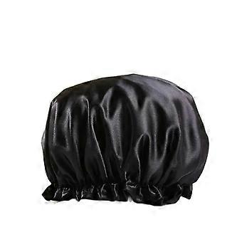 Waterproof Bath Hat Bathroom Shower Hair Cover Women Supplies Shower Cap Adult Shower Bath Bathing Caps Bathroom Accessories