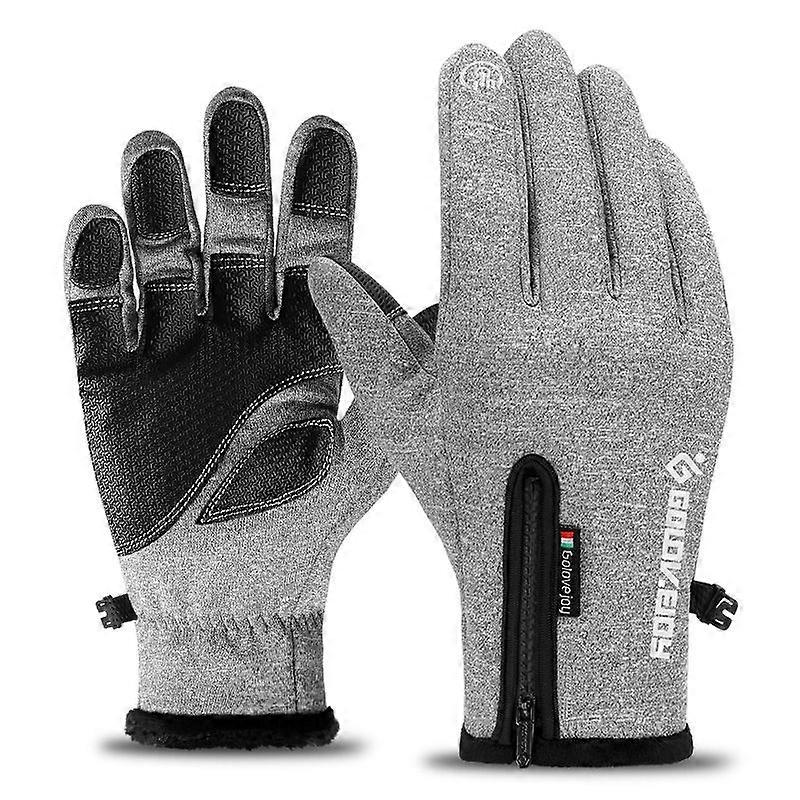 Mens Winter Gloves -30Windproof Waterproof Touch Screen Gloves