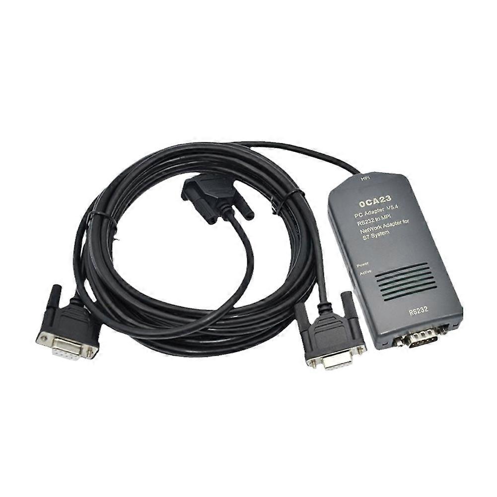 For Siemens S7-300/400 PLC Programming Cable PC-MPI+ Adapter RS232 to MPI 6ES7 972-0CA23-0XA0 Data Transfer