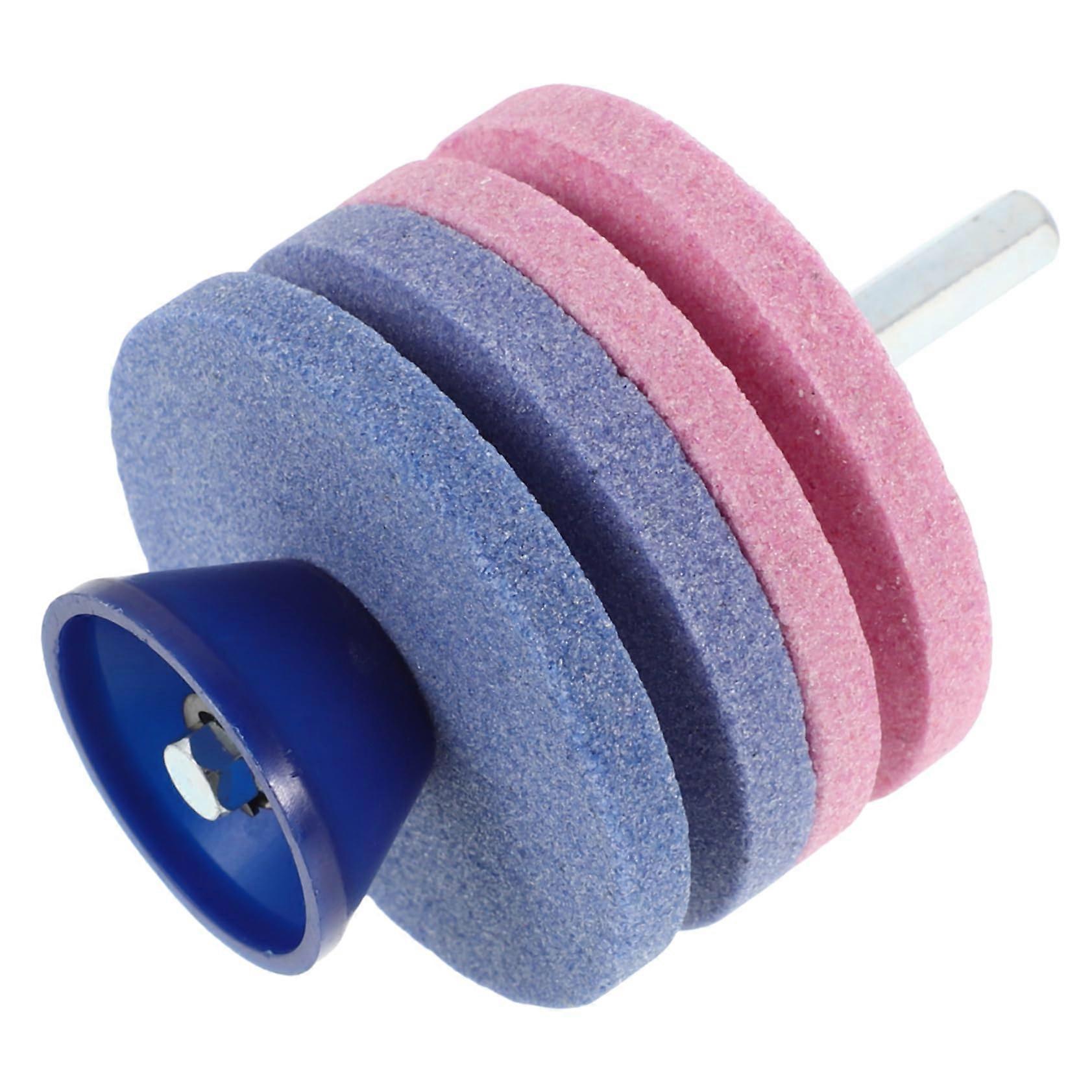 Universal Lawn Mower Blade Sharpener with WearResistant Grinding Head for Garden Tools and Drill Bits