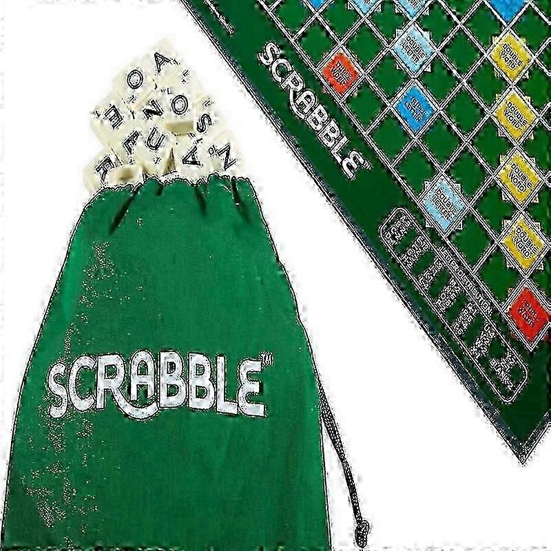 Juego de mesa clásico de la versión inglesa de Scrabble