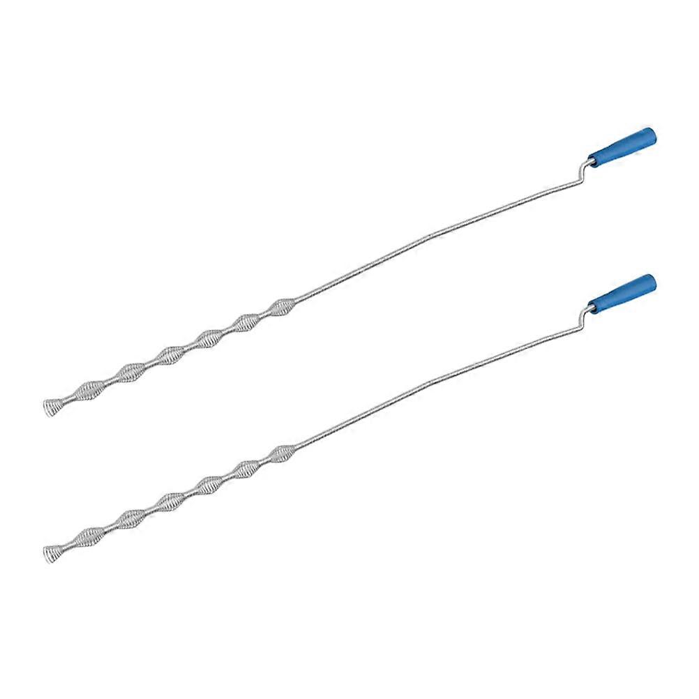 Sink Clog Remover Drain Cleaning Tool Flexible Grabber 4Pcs