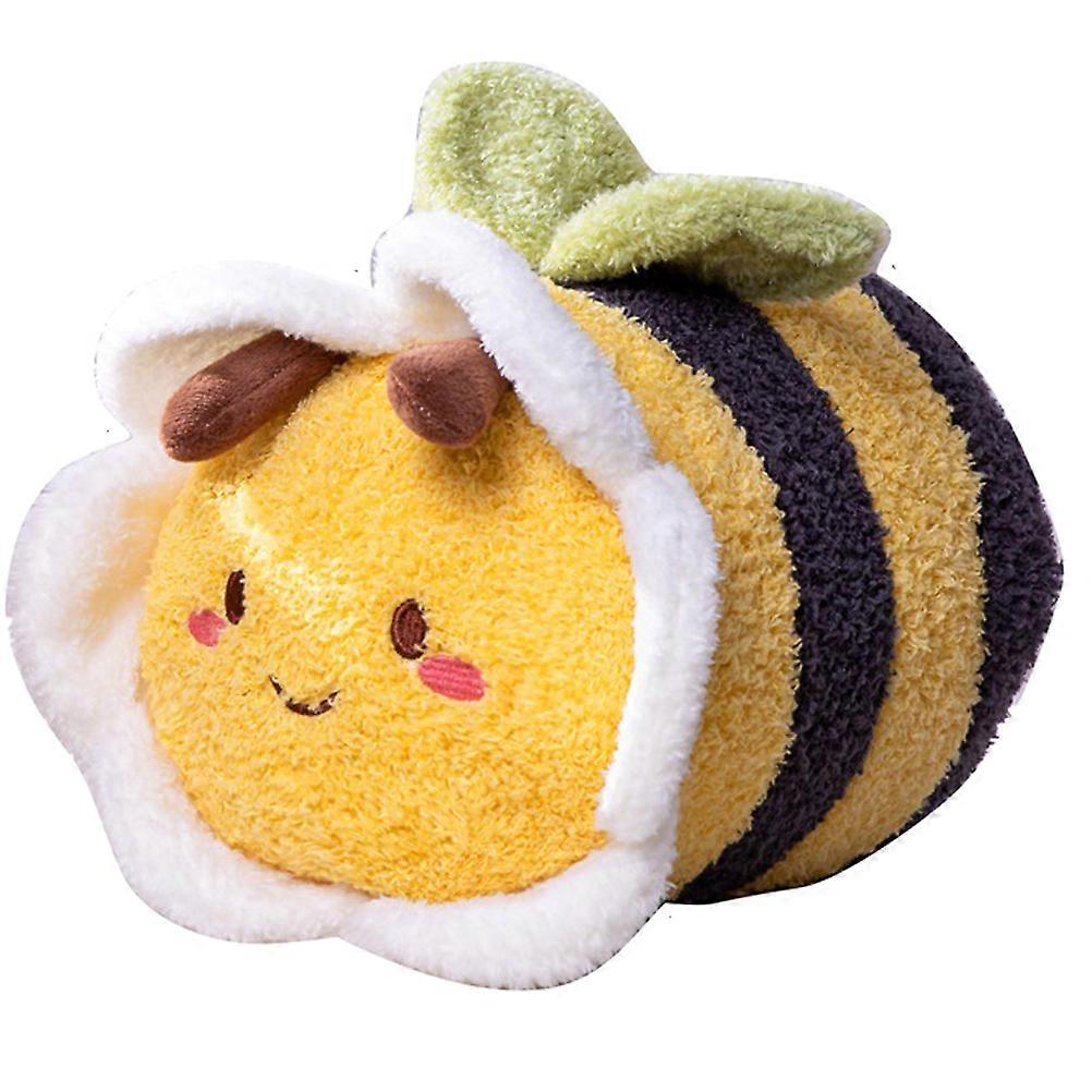 Flower Bee Pillow Decoration Plush Throw Pillow for Home