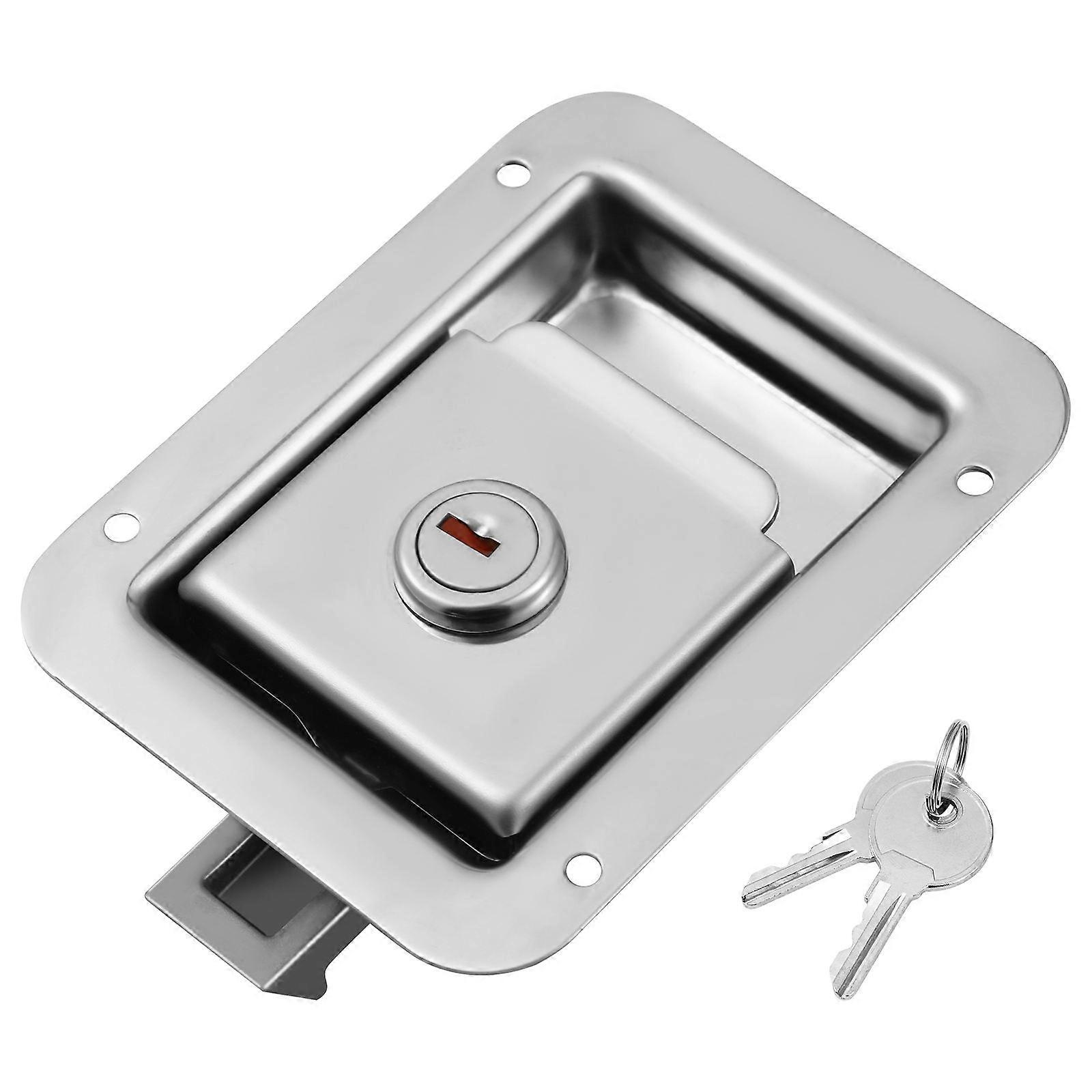 Stainless Steel Trailer Door Paddle Handle Latch Lock for