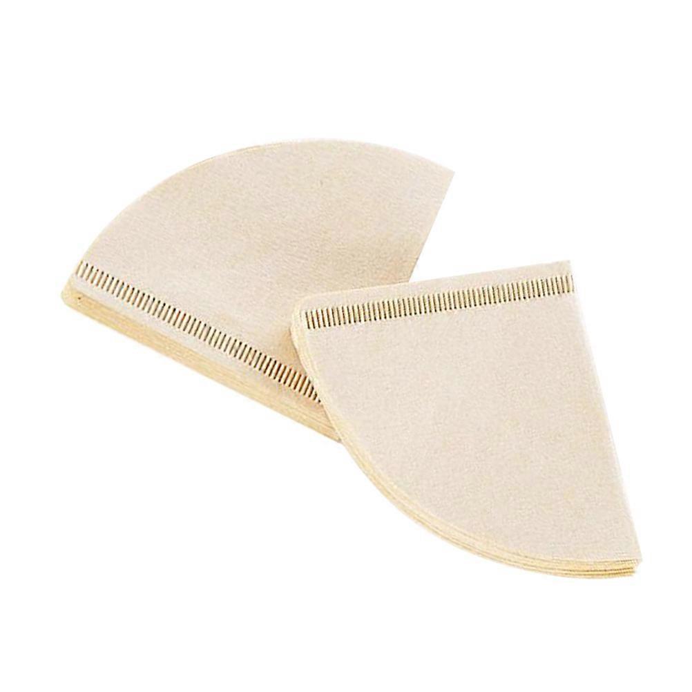 Hand Drip Filter Coffee Filter Paper for Home Kitchen 40Pcs Beige