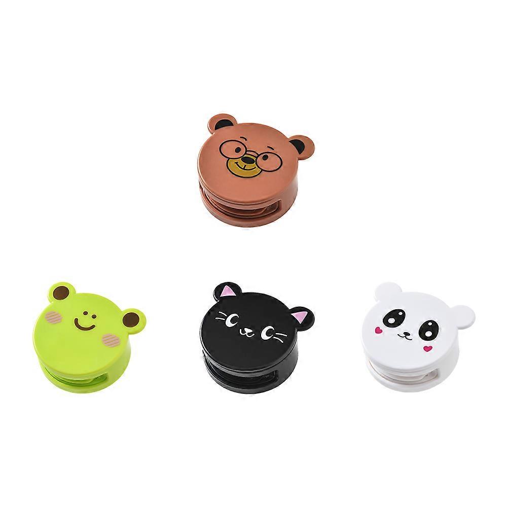 Decorative Towel Racks Wall-Mounted Storage Holders for Bathroom 4Pcs