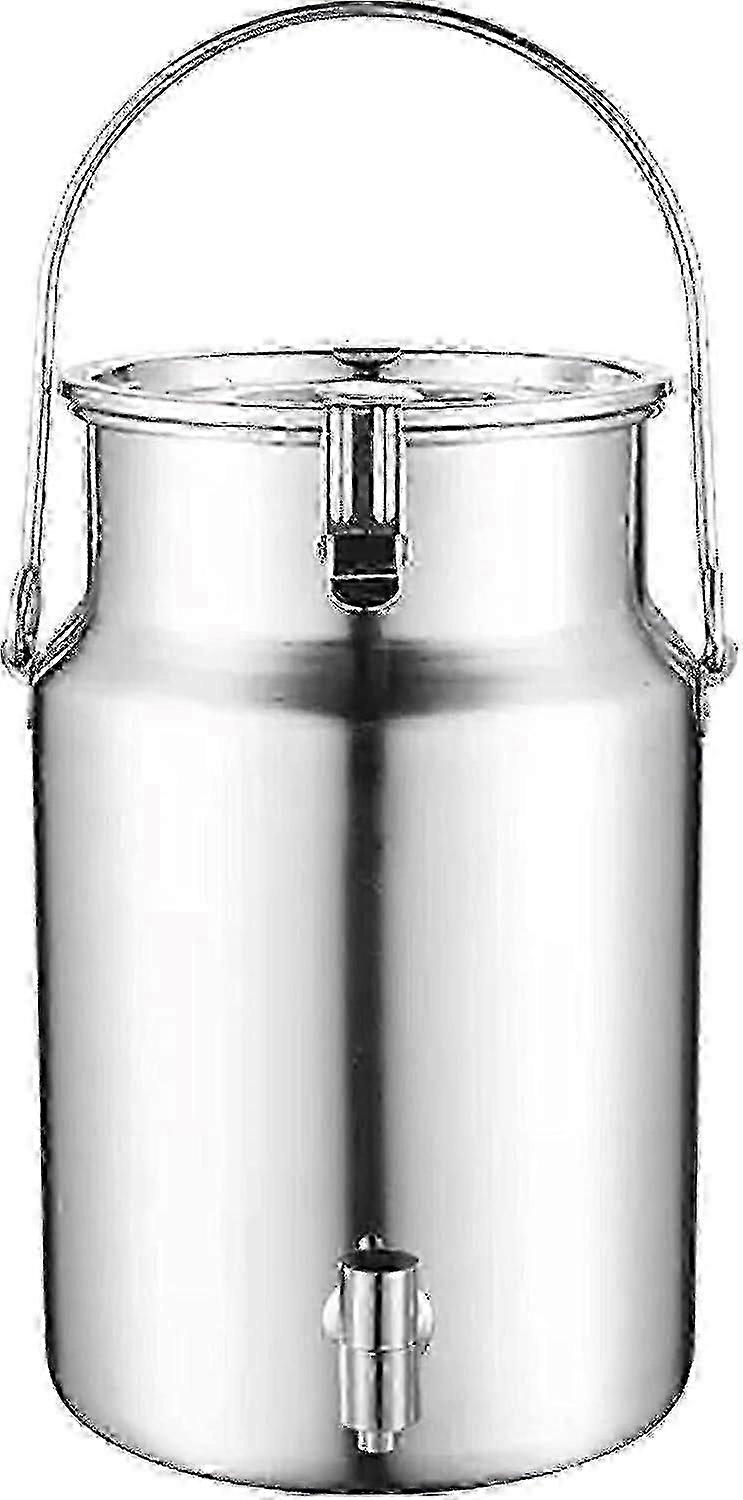 Milchspender 5L Edelstahl Gewerbehahn