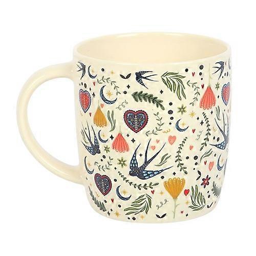Something Different Midnight Bloom 350ml Mug