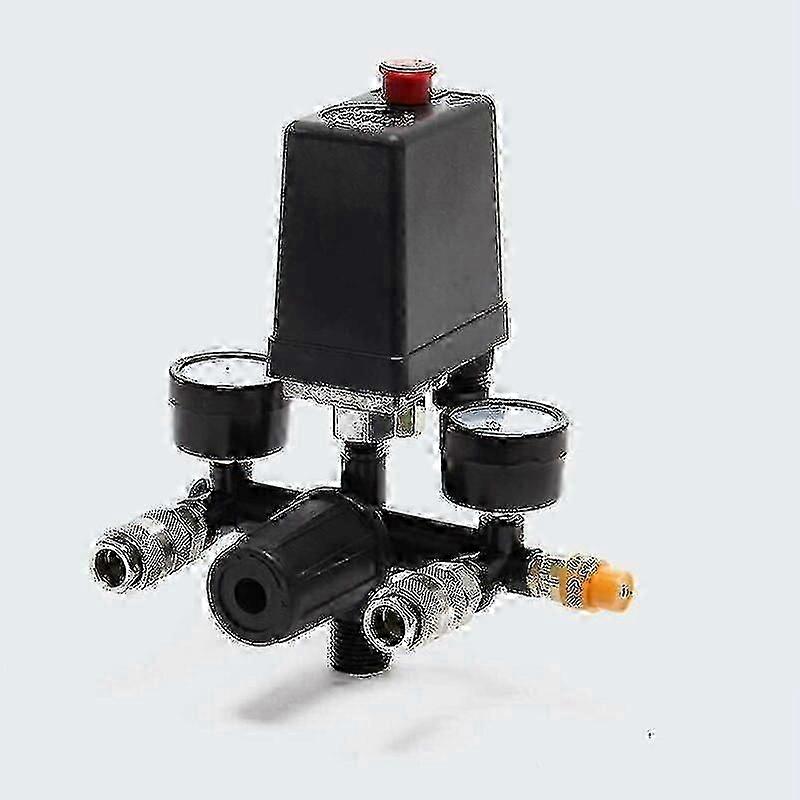 Pressure Regulator With Pressure Switch For Compressor Pressure Switch With 2 Displays