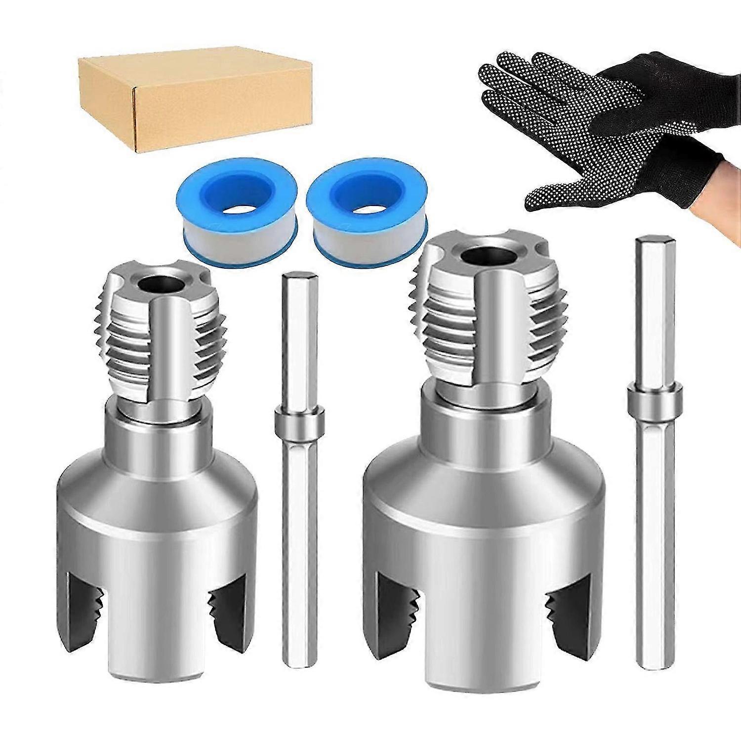 PPR PVC Pipe Threader Tool Dual Purpose Internal External Threading Cutter for