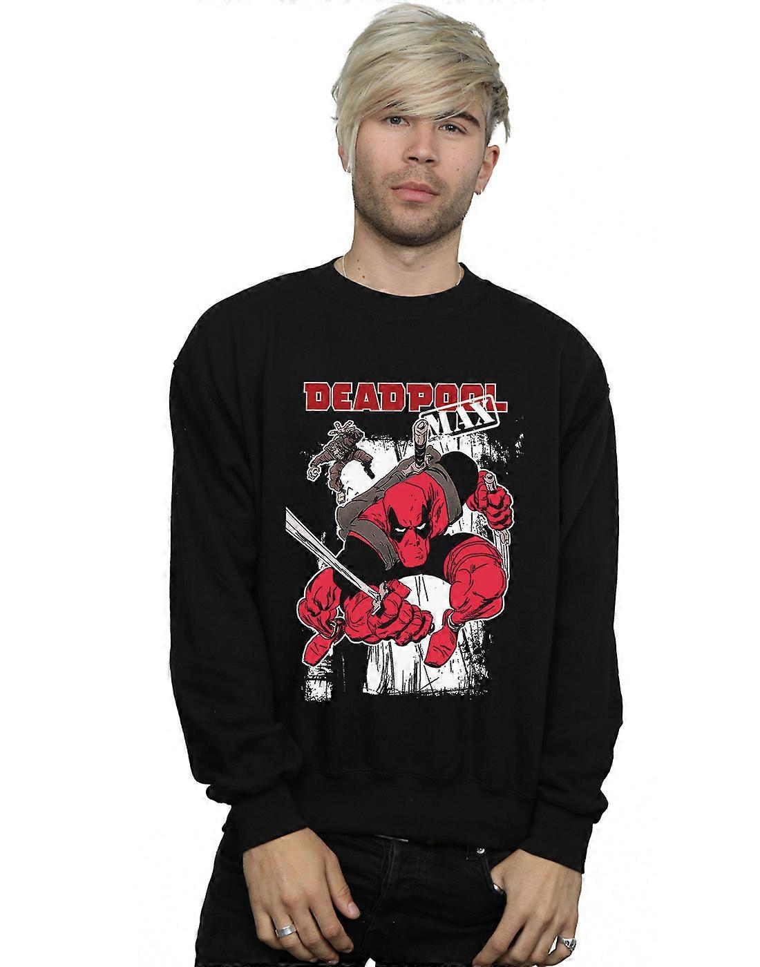 Marvel Men's Deadpool Max Sweatshirt