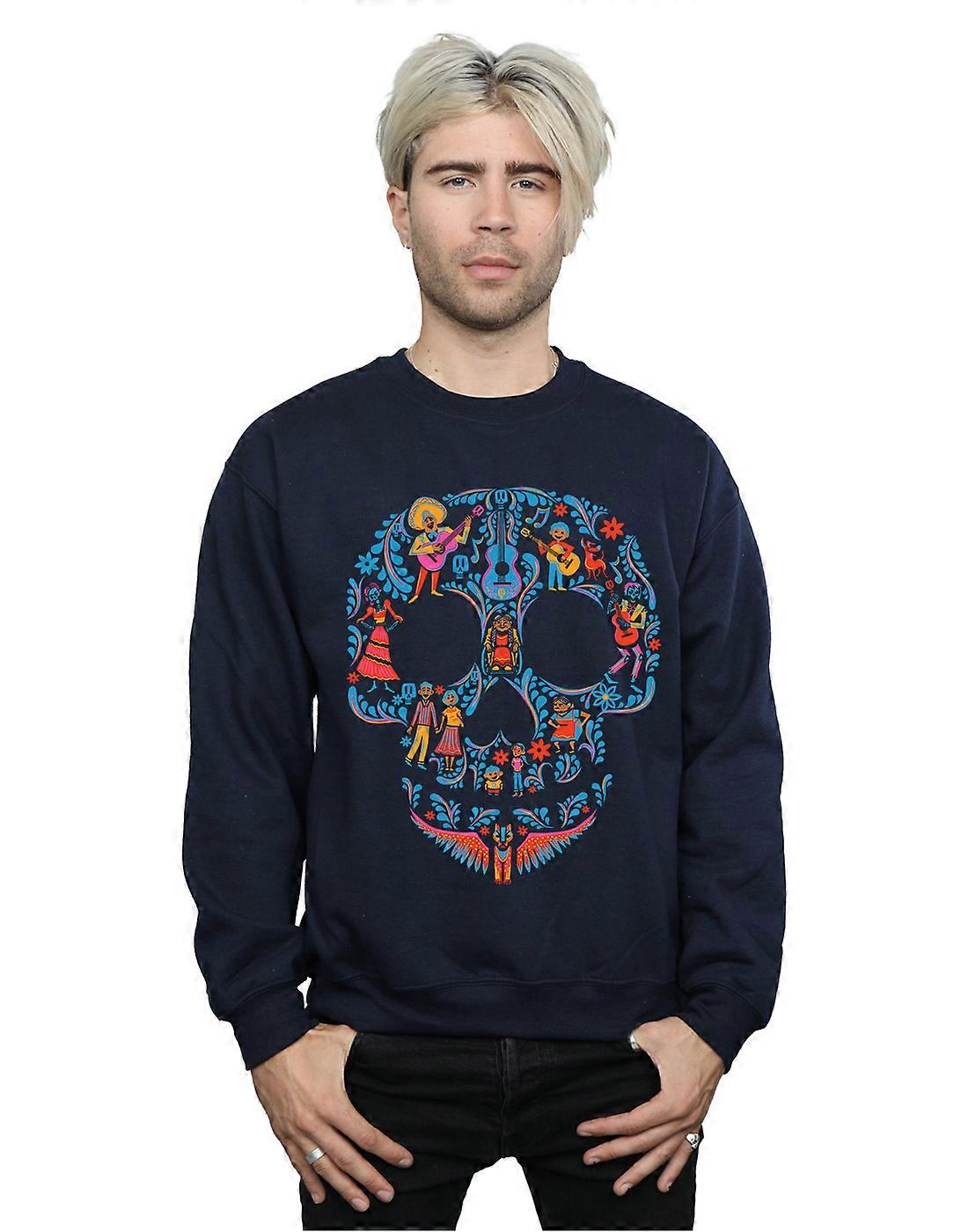 Disney Men ' s Coco Skull minta pulóver