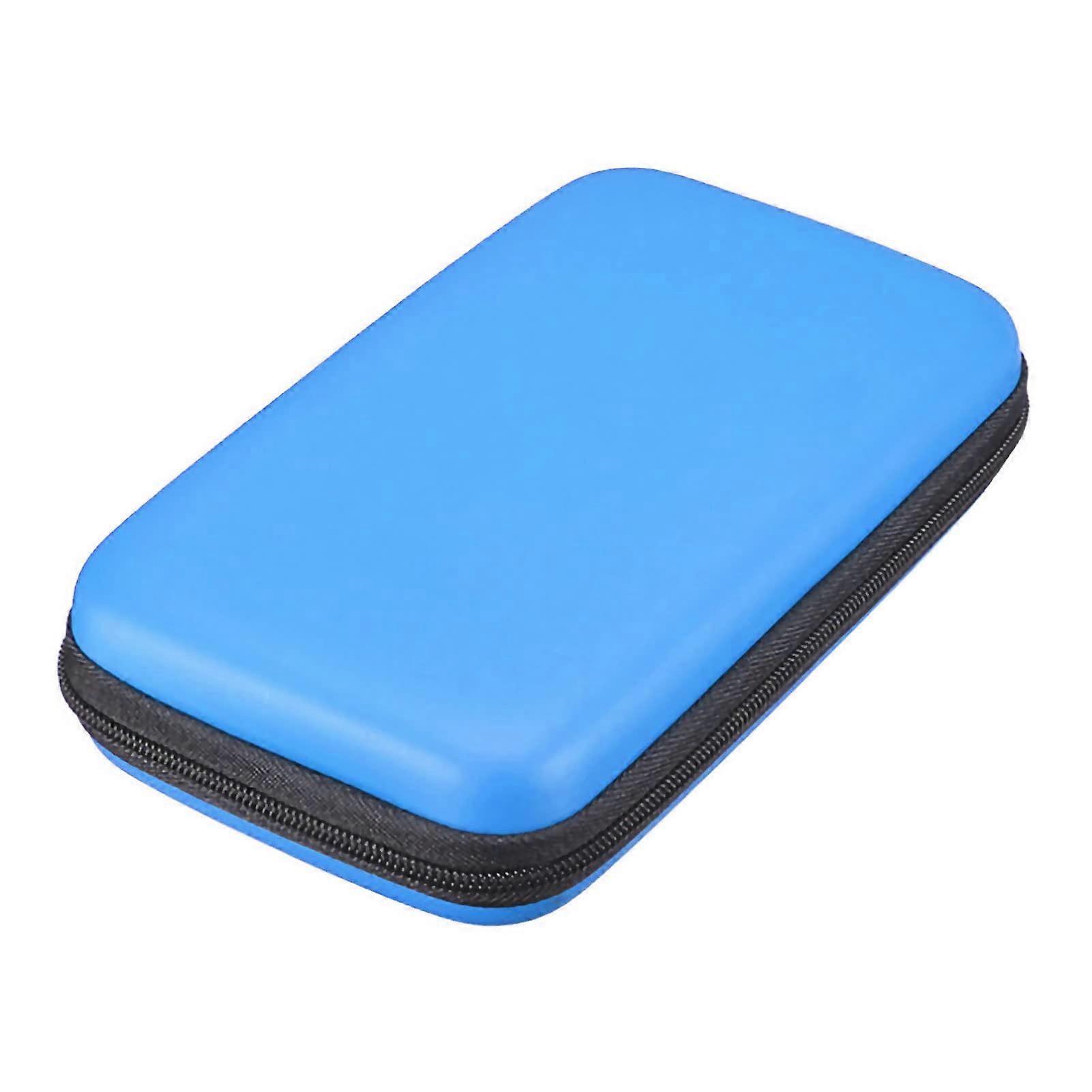 Carry Case Sky Blue EVA Hard Shell Protective Pouch with ImpactResistant Design for Nintendo 2DS