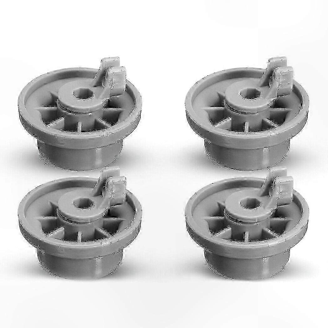 4-Pack Dishwasher Basket Wheels, Compatible with Lower Rack, Durable Casters for Easy Sliding