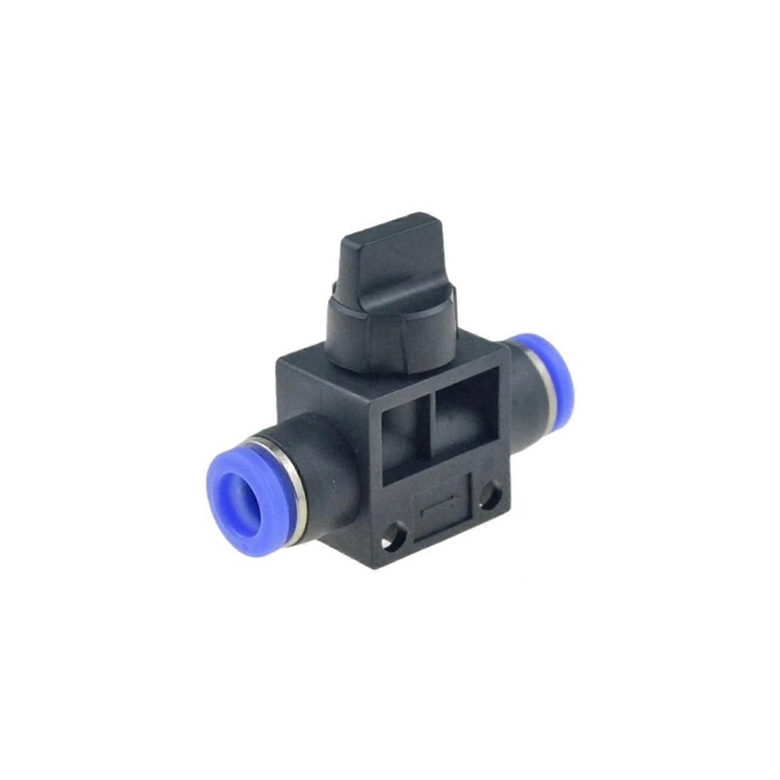 4mm Pneumatic Quick Connect Fitting with Adjustable Flow Control for Air and Water Hose