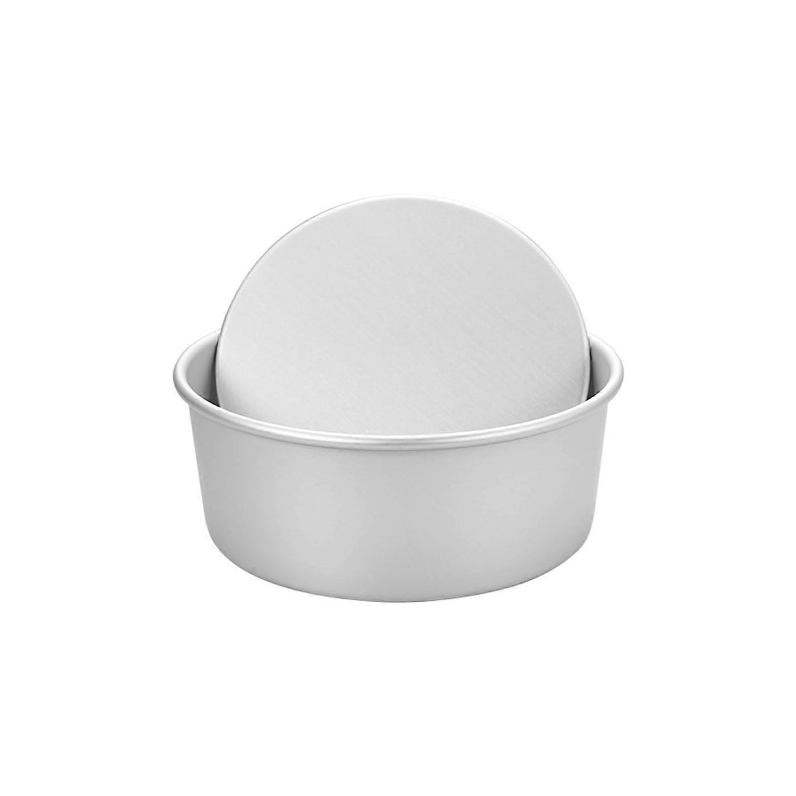 7 Inch Round Cake Baking Pan with Removable Bottom, Nonstick Aluminium Easy Release Tin