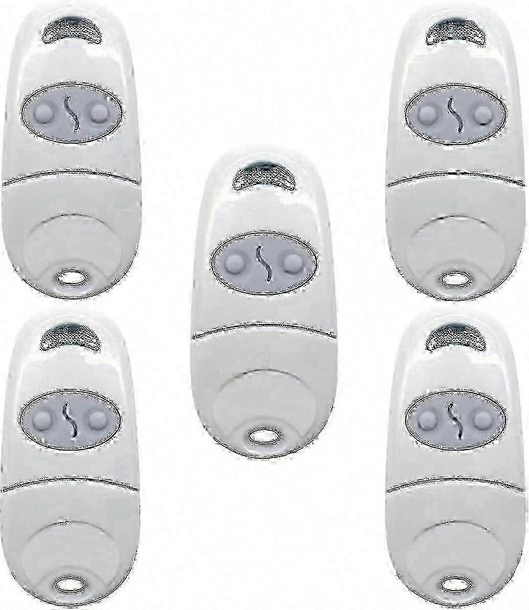 Universal 5-Piece Remote Control for Door Systems Compatible with Top 432na, 432ev Models