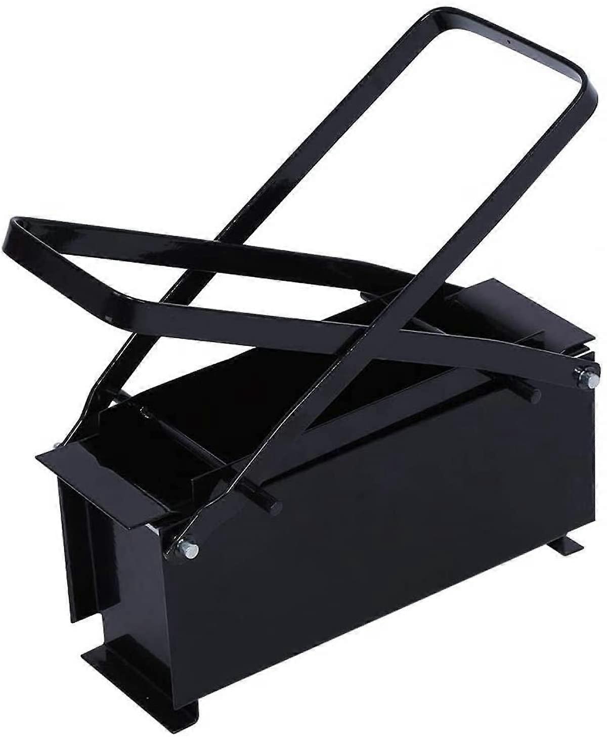 Paper Briquette Press with Durable Iron Construction, Compact Manual Waste Paper Log Maker 25.6cm