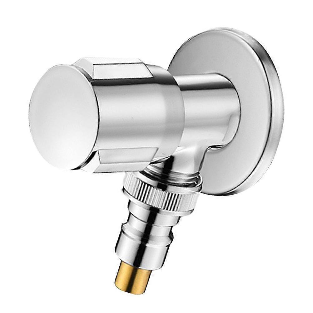 Washing Machine Tap Brass Automatic Water Shut-Off Corner Ball Adapter 1Pcs