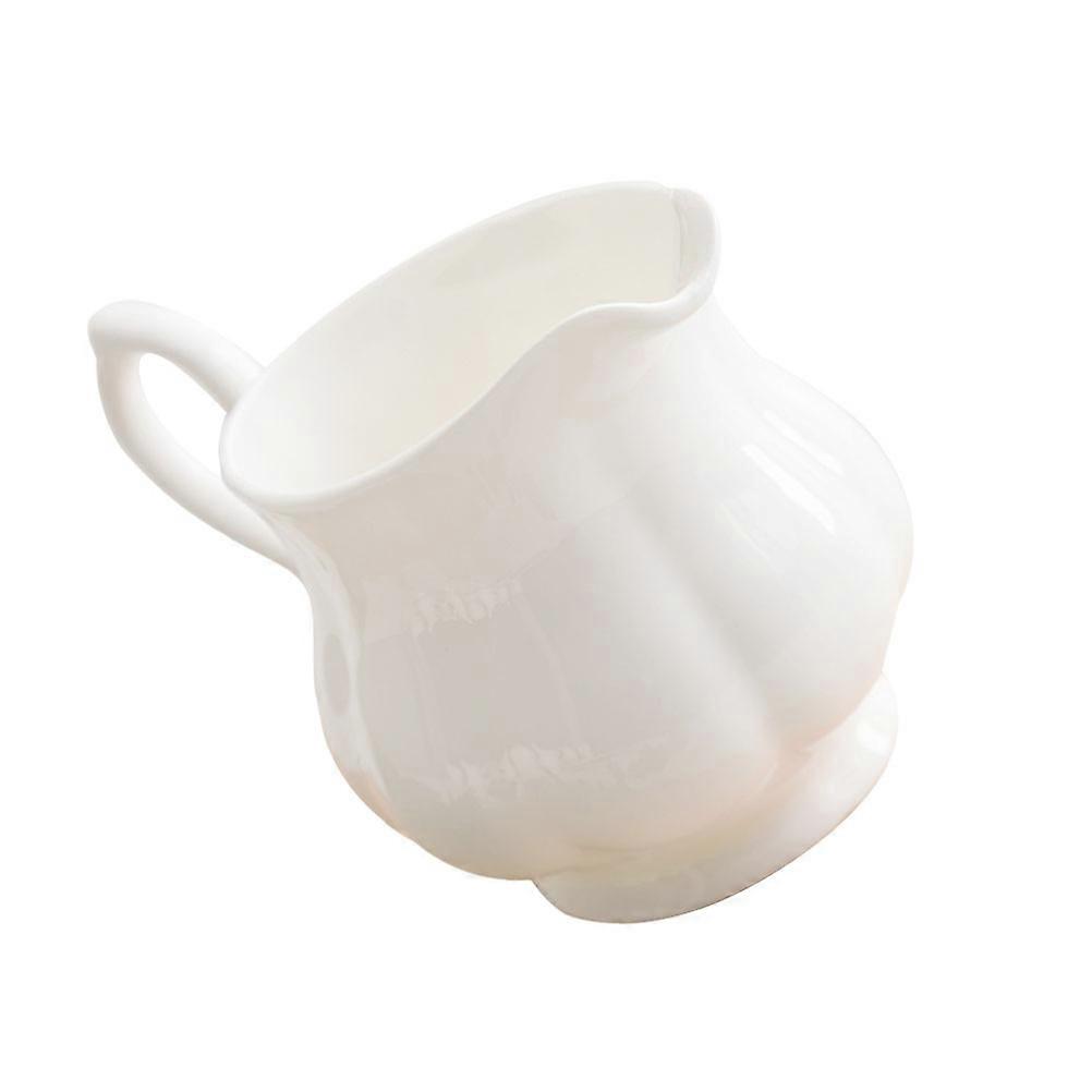 Ceramic Sauce Pot Milk Pitcher for Coffee Frothing Use Practical