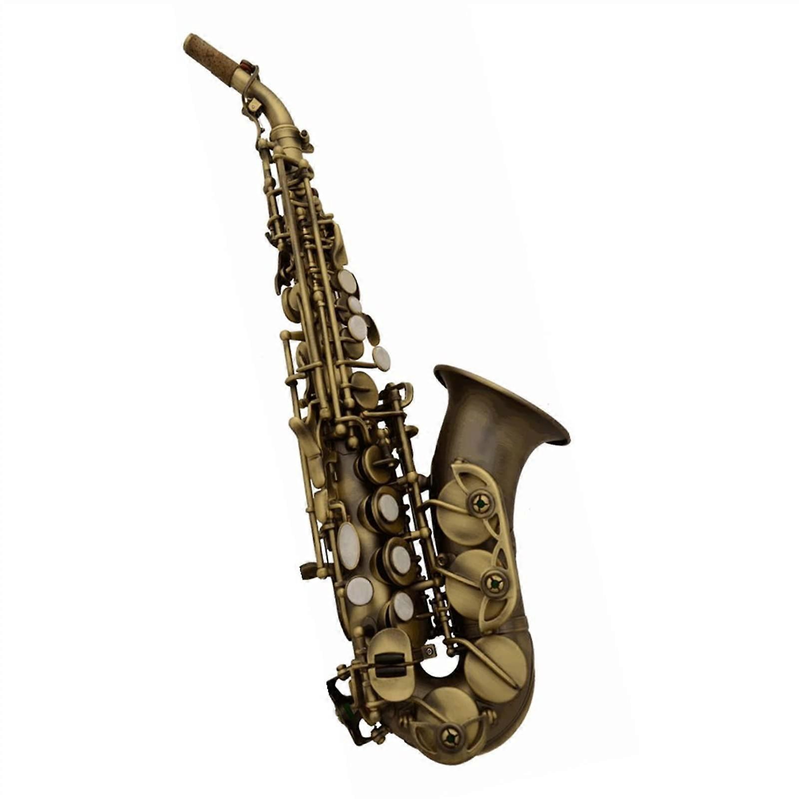 B Flat Student Saxophone for Grade Exams, Ergonomic Small Bend Design, Durable Practice Build