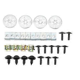 32Pcs Undertray Guard Fixing Clips Screw Set Wear Resistant Long Lasting N90796501 for BORA MK4