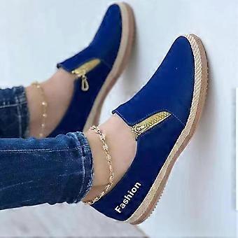Damenmode, lässige, vielseitige und bequeme flache Canvas-Schuhe – Damenschuhe im Ausverkauf