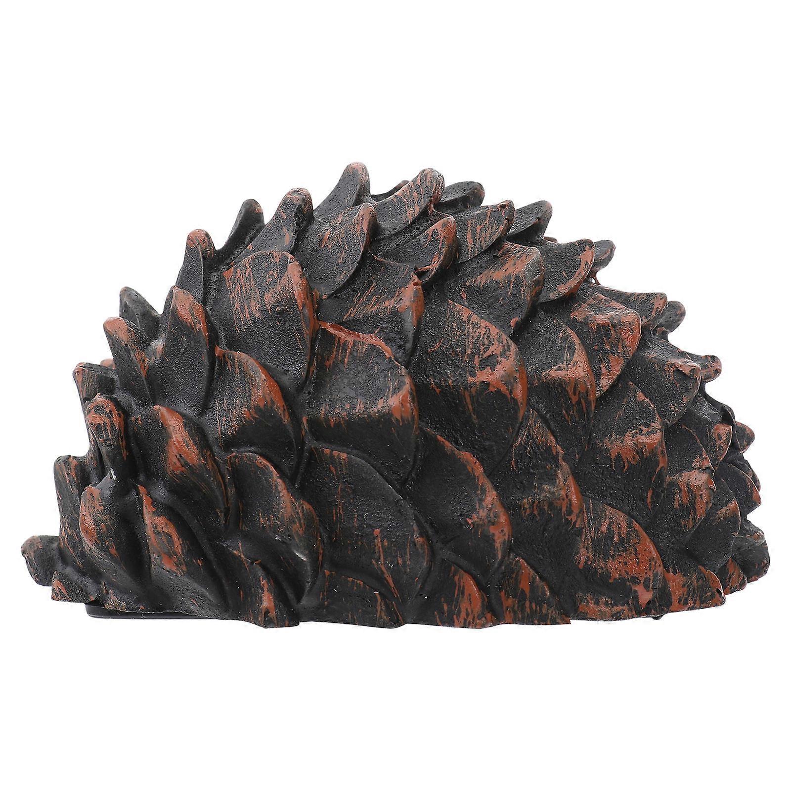 Resin Key Box Pine Nut Saving Box for Key Storage 1Pcs Dark