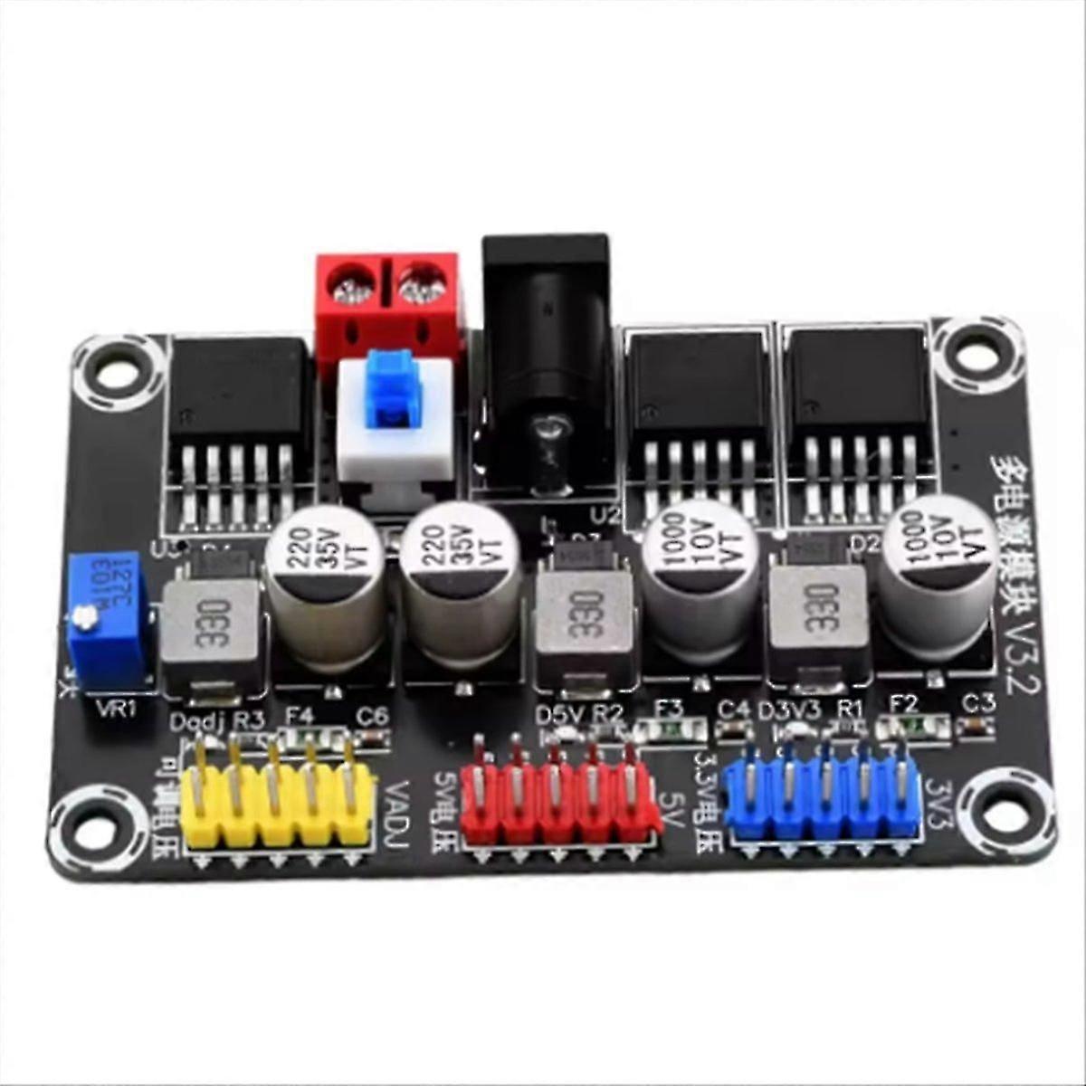 DC7-25V to DC3.3V/5V Step-Down Module Power Supply