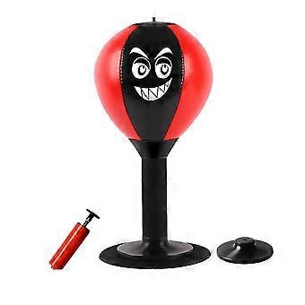 Saco de pancada de mesa com ventosa – Bola antiestresse para mesa de escritório, compatível com superfícies lisas.