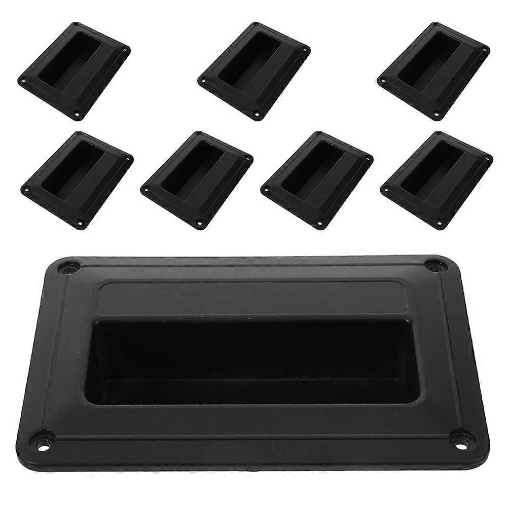 Black Plastic Speaker Side Handle for Replacement 8Pcs Durable Handles