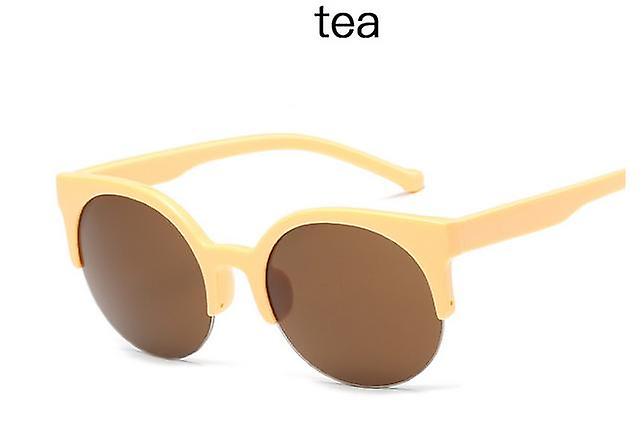 Cat Eye Femmes Lunettes de soleil Lunettes de soleil surdimensionnées Lunettes de vue vintage Lunettes de vue pour femmes Deux pièces