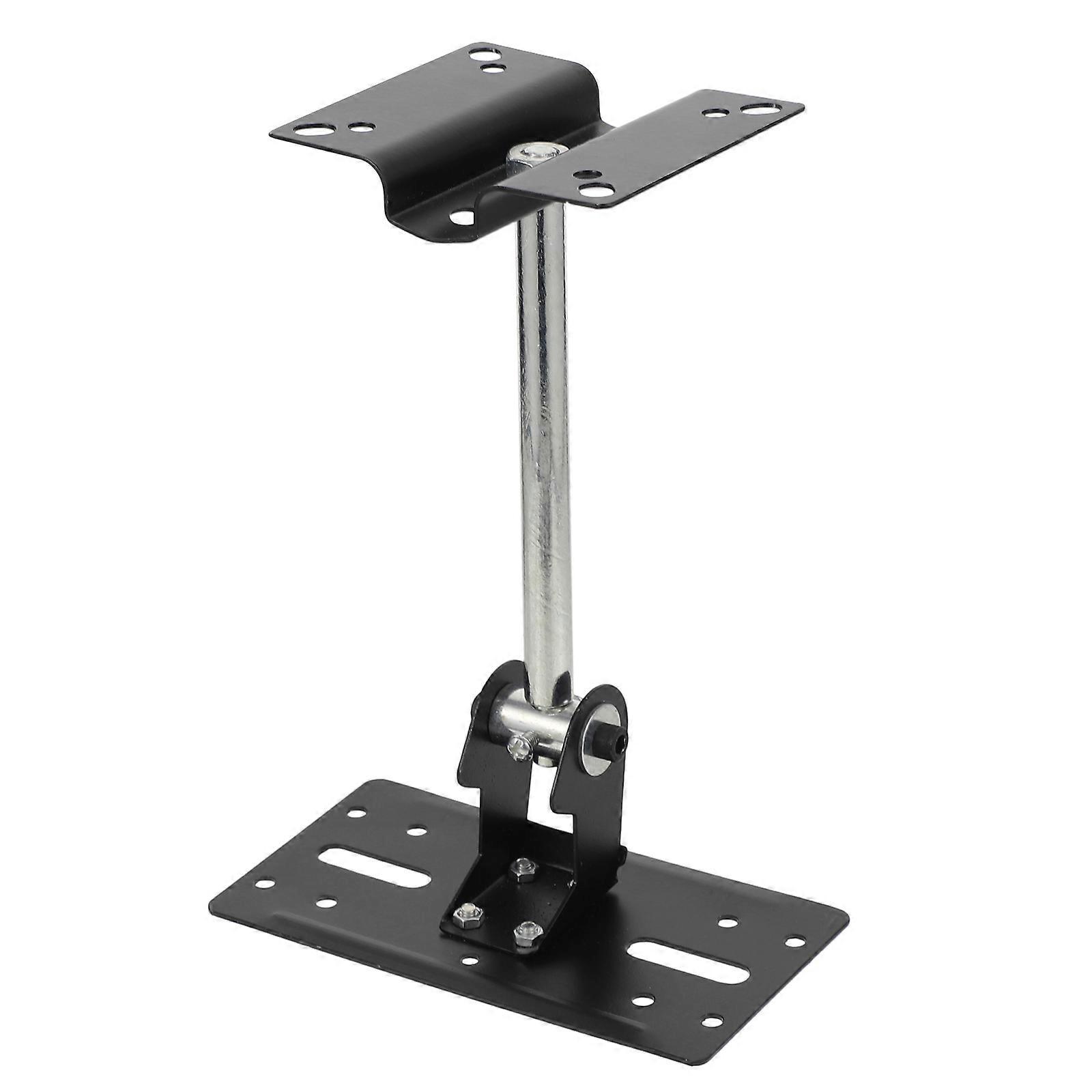 Wall-Mounted Speaker Storage Rack for Adjustable Speaker Stand Black 1Pcs